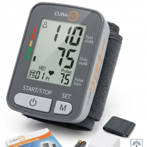 CuraMed Wrist Blood Pressure Monitor - Image 1
