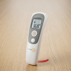 Curamed Infrared, non-contact forehead thermometer - Image 1