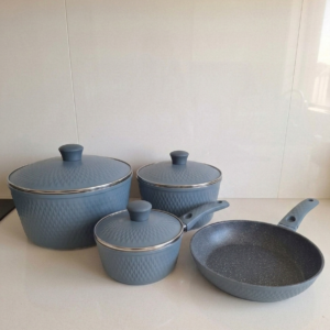 HotChef 7-Piece Granite Cookware Set. - Image 1
