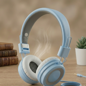 Switch On Kids On-Ear Headphones Blue - Image 1